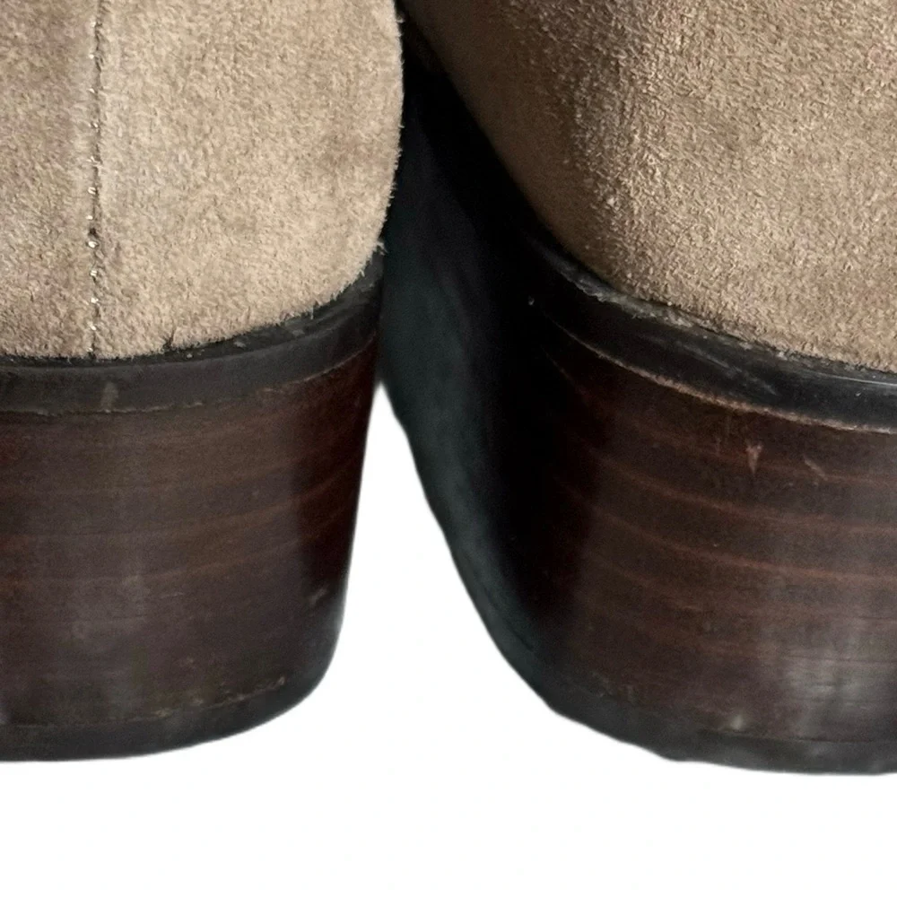BedStu Taupe SuedeTaupe Boots Size 9